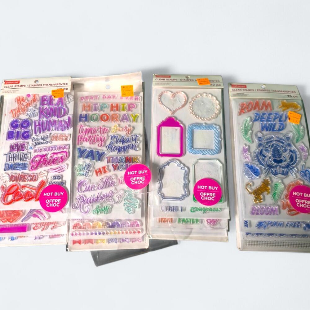 CraftSmart Clear Stamps